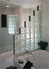 Glass Block Bathroom Partition Wall