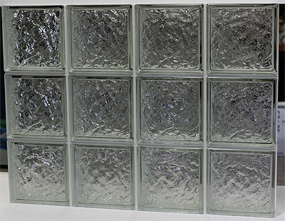glass block panel