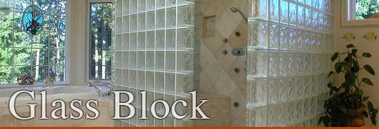 Glass block can be used for windows, walls, showers, panels, and other applications.