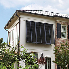 Example High End Composite Shutters with Window