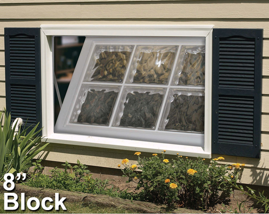 Acrylic Block Window - Hopper