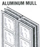 Aluminum Mulls for Acrylic Block Panels