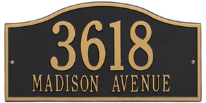 Personalized Address Plaques