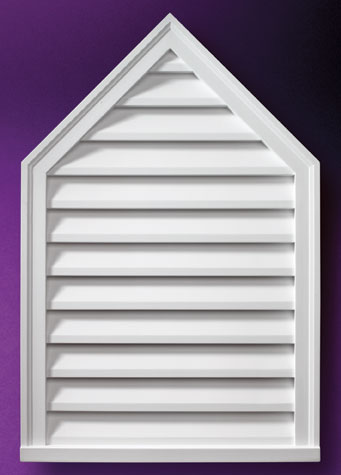 Peaked Decorative Louvers