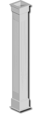 columns wrap fluted