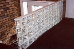 Glass Block Partition Wall