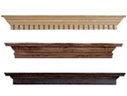 Custom Mantel Shelves