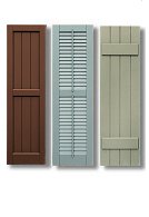 Exterior Composite Shutters