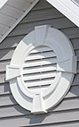 Vinyl Gable Vent by Builders Edge, Mid America