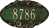 Oval Address Plaques