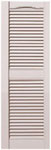 Louvered, Vinyl Shutters