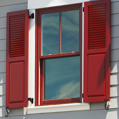 Combination shutters