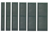 Custom Louver Shutter Widths