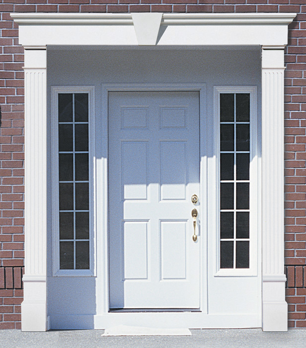 Vinyl Door Surrounds, Vinyl Door Trim, Vinyl Door Molding ...