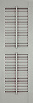 open louver shutter