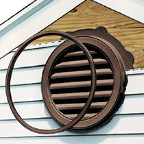 Vinyl Gable Vent