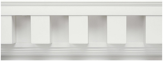 Minimalist Pvc Exterior Dentil Moulding for Simple Design