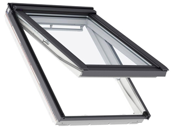 top hinged roof window