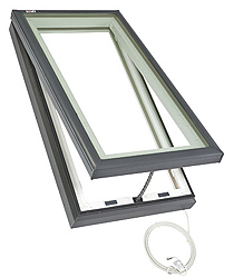 electric venting curb mount skylight