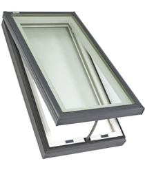 manual venting curb mount skylight