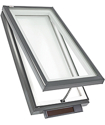 solar venting skylight