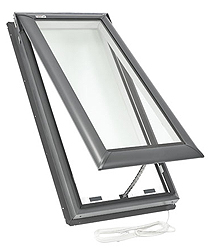 electric venting skylight